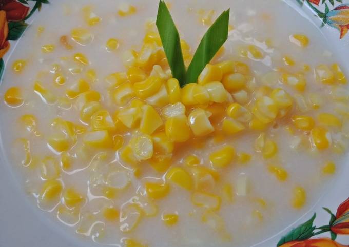 Resep Bubur Jagung