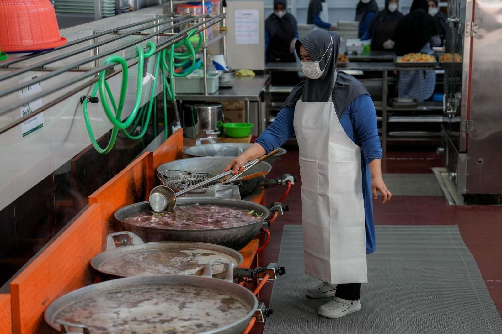 Pengaturan jadwal masak dapur bergizi