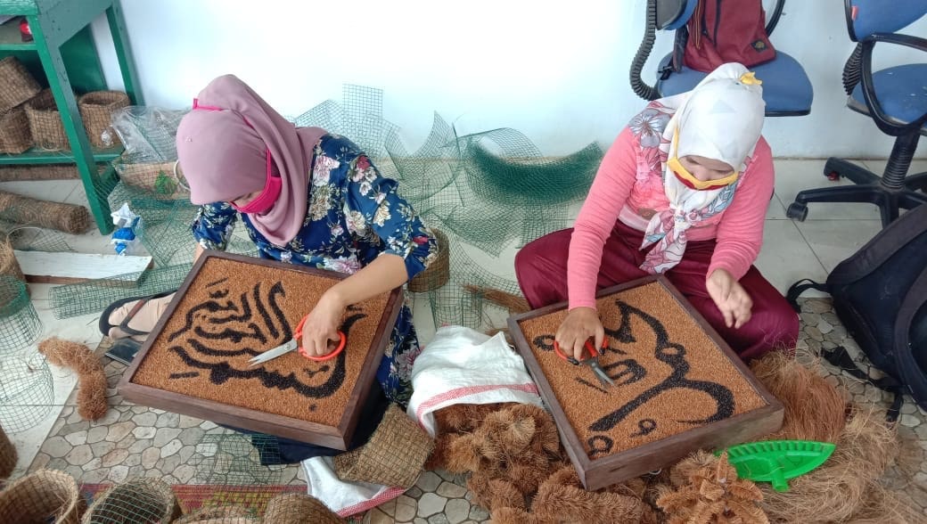 Sabut kelapa sebagai ide kreasi inovatif