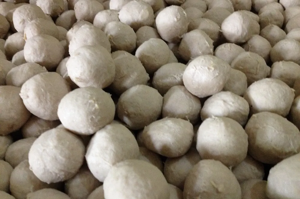 cara menghaluskan daging bakso cepat