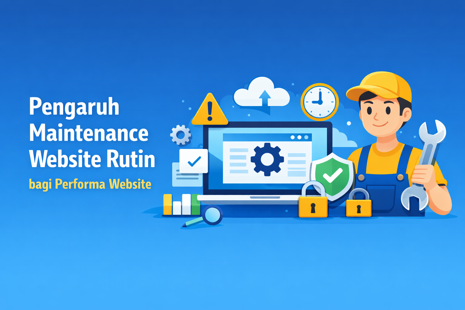 pengaruh maintenance website rutin