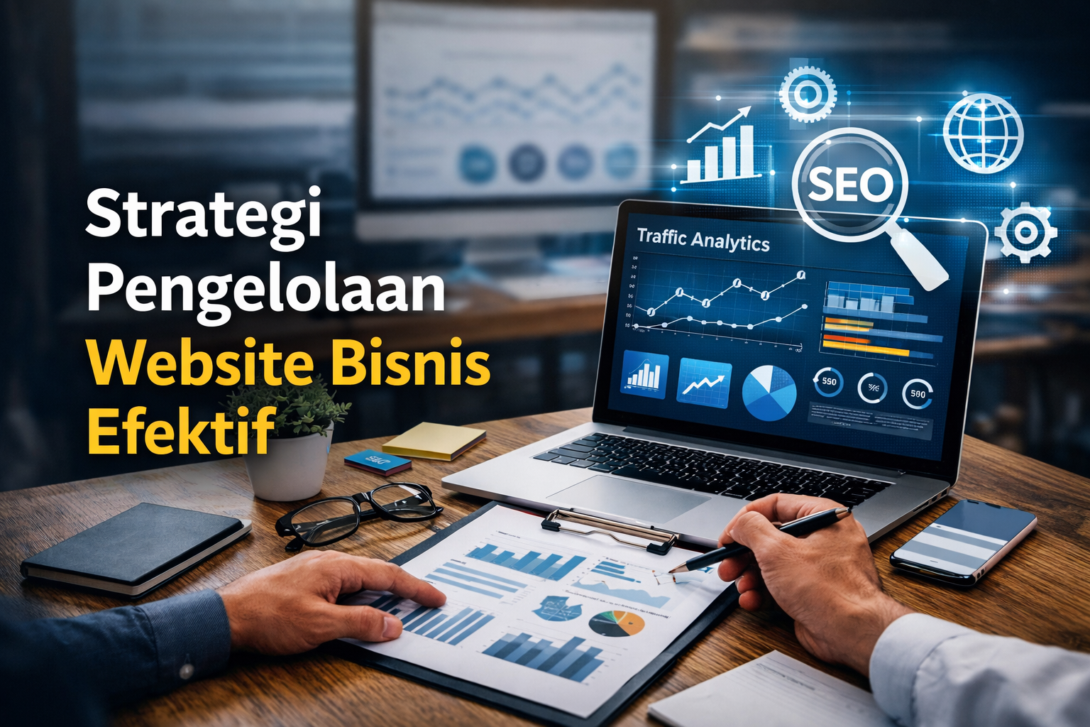 strategi pengelolaan website bisnis
