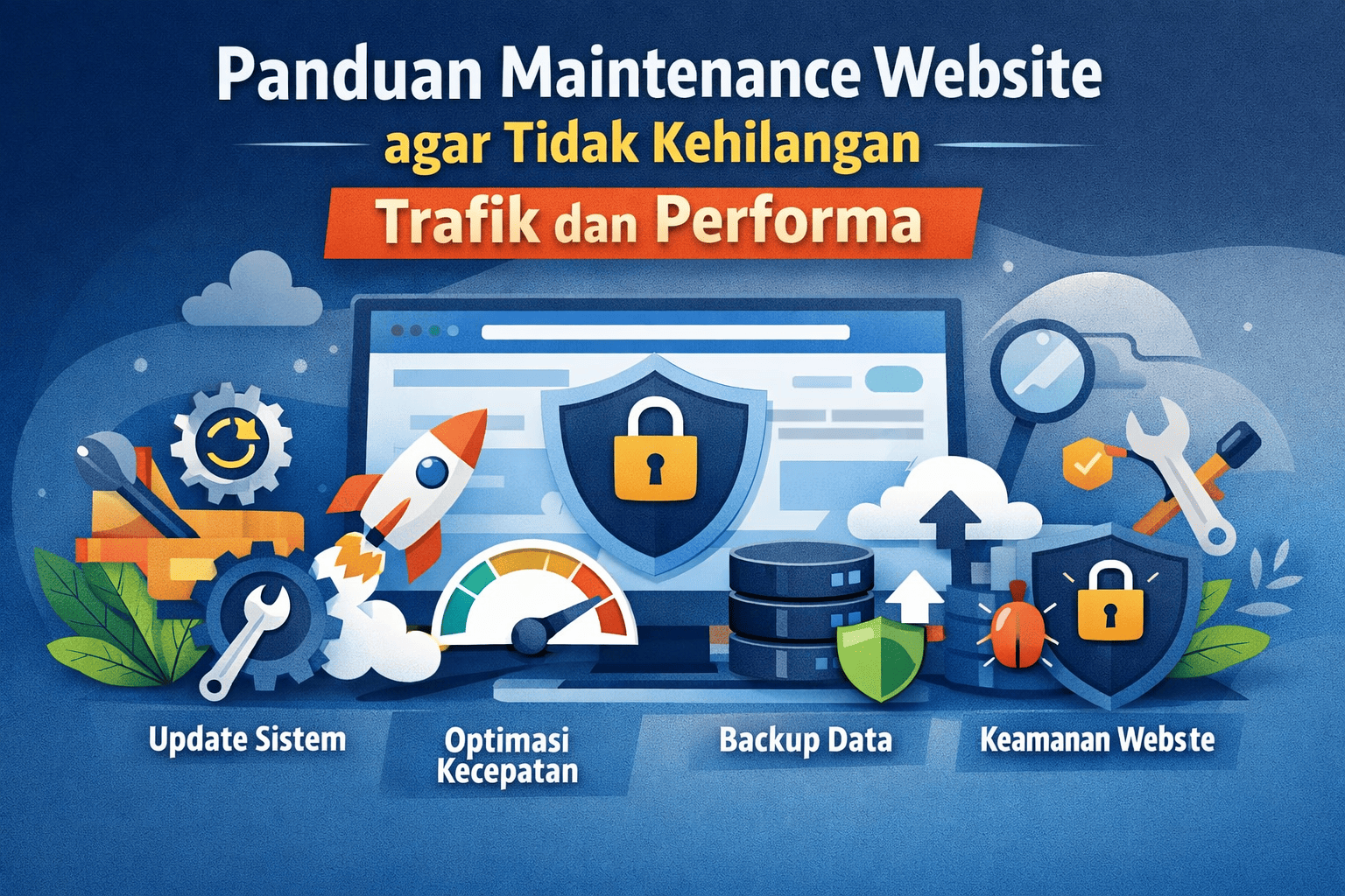 panduan maintenance website