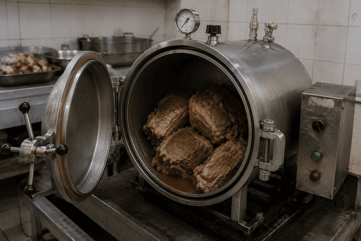 cara menggunakan presto daging besar